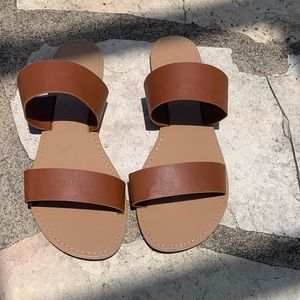 Brown sandals